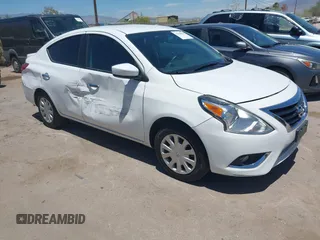 2019 Nissan Versa SV with VIN 3N1CN7AP2KL848439, listed as a IAAI auction lot 42560800 with 28,600 mi miles and . Bid and sale history available at DreamBid. Image 1.