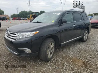 2012 Toyota Highlander Limited with VIN 5TDDK3EH5CS105761, listed as a Copart auction lot 60208055 with 167,190 mi miles and Clean title. Bid and sale history available at DreamBid. Image 1.