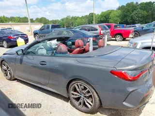 2021 BMW 4 Series M440i with VIN WBA53AT05MCG89665, listed as a IAAI auction lot 42319456 with Not provided miles and . Bid and sale history available at DreamBid. Image 14.