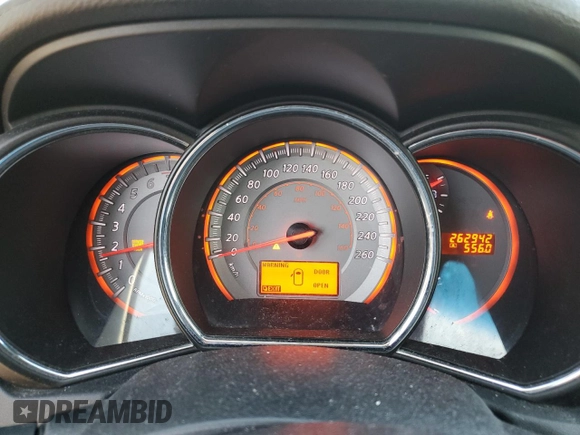 2009 Nissan Murano S with VIN JN8AZ18W69W159063, listed as a Copart auction lot 50553285 with 262,942 mi miles and Clean Title. Bid and sale history available at DreamBid. Image 9.