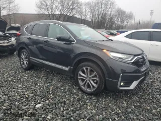 2020 Honda CR-V Touring with VIN 2HKRW2H98LH621837, listed as a Copart auction lot 51581035 with 76,973 mi miles and Salvage Title. Bid and sale history available at carsss.com. Image 4.