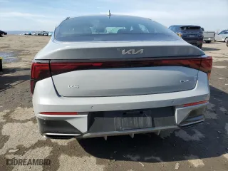 2025 Kia K5 GT-Line with VIN KNAG64J78S5315700, listed as a Copart auction lot 46447715 with 607 mi miles and Salvage Title. Bid and sale history available at carsss.com. Image 6.