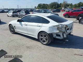 2016 BMW 4 Series 435i xDrive with VIN WBA4B3C58GG528016, listed as a IAAI auction lot 41506077 with 87,975 mi miles and . Bid and sale history available at DreamBid. Image 3.