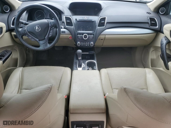 2017 Acura RDX w/Advance Pkg with VIN 5J8TB4H74HL002040, listed as a Copart auction lot 49998215 with 0 mi miles and Salvage Title. Bid and sale history available at carsss.com. Image 8.