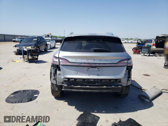 2021 Lincoln Nautilus Standard with VIN 2LMPJ6J98MBL10526, listed as a Copart auction lot 52831765 with Not provided miles and Salvage title. Bid and sale history available at DreamBid. Image 6.