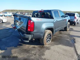 2019 Chevrolet Colorado 4WD LT with VIN 1GCGTCEN3K1282465, listed as a IAAI auction lot 41389473 with 1 mi miles. Bid and sale history available at carsss.com. Image 4.