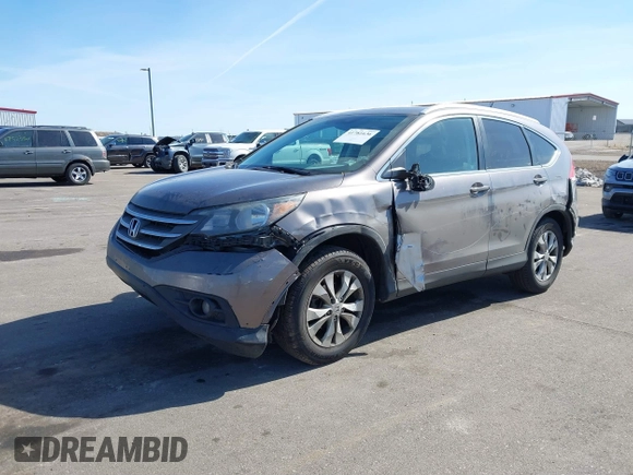 2012 Honda CR-V EX-L with VIN 5J6RM4H78CL017629, listed as a IAAI auction lot 41781636 with 212,279 mi miles. Bid and sale history available at carsss.com. Image 6.