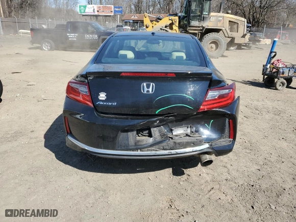 2016 Honda Accord Coupe EX-L with VIN 1HGCT1B80GA003340, listed as a Copart auction lot 46912145 with 130,664 mi miles and Salvage Title. Bid and sale history available at carsss.com. Image 6.