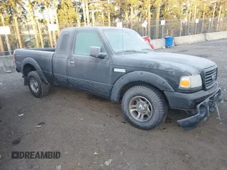 2009 Ford Ranger XLT with VIN 1FTYR44E39PA45069, listed as a IAAI auction lot 41366928 with 104,786 mi miles. Bid and sale history available at carsss.com. Image 1.
