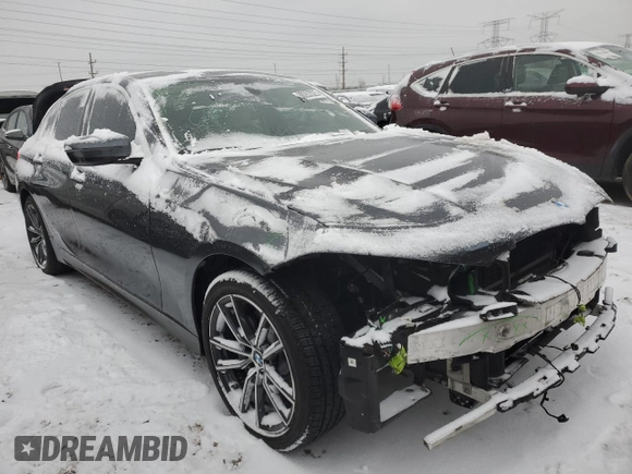 2019 BMW 3 Series 330i xDrive with VIN 3MW5R7J52K8A05155, listed as a Copart auction lot 88263325 with 97,201 mi miles and Salvage Title. Bid and sale history available at DreamBid. Image 4.
