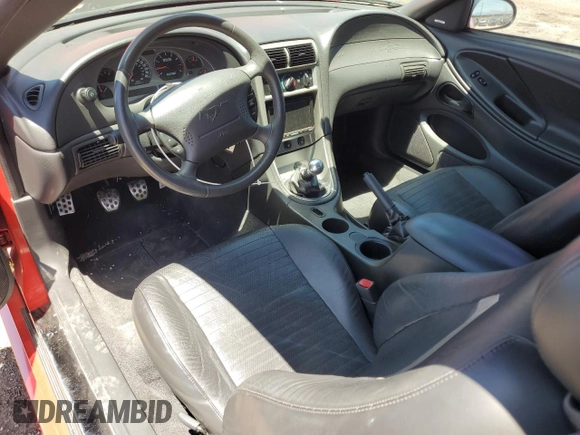 2003 Ford Mustang Premium Mach 1 with VIN 1FAFP42RX3F397779, listed as a Copart auction lot 61989145 with 99,824 mi miles and Salvage title. Bid and sale history available at DreamBid. Image 8.