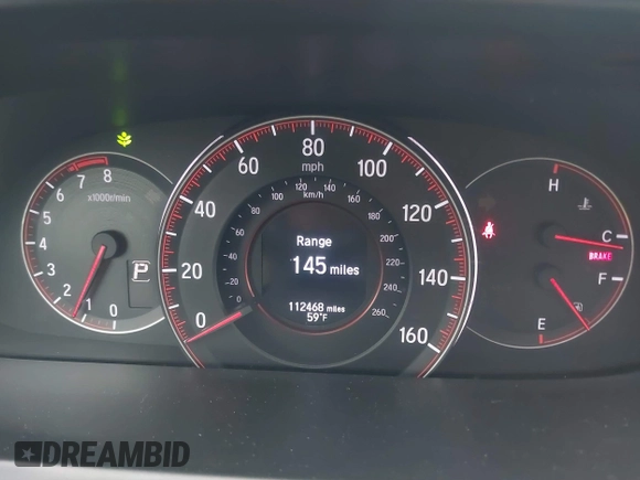2016 Honda Accord Touring with VIN 1HGCT2B0XGA006388, listed as a IAAI auction lot 42103901 with 112,468 mi miles and . Bid and sale history available at DreamBid. Image 7.