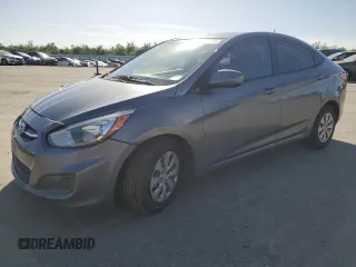 2015 Hyundai Accent GLS with VIN KMHCT4AEXFU884256, listed as a Copart auction lot 52094315 with 146,607 mi miles and Salvage Title. Bid and sale history available at carsss.com. Image 1.