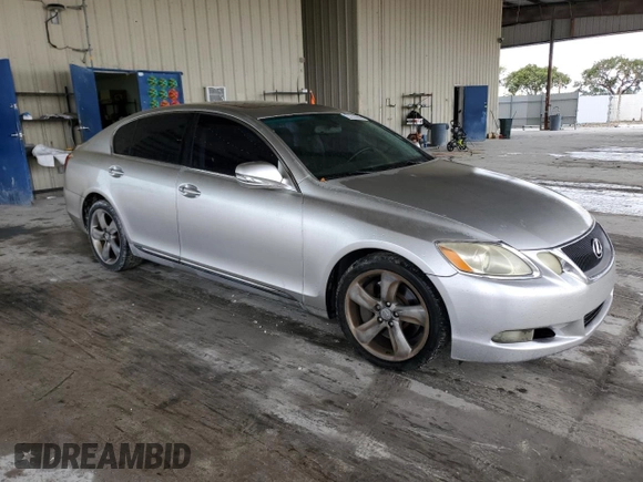 2008 Lexus GS 350 with VIN JTHBE96SX80042144, listed as a Copart auction lot 46828125 with 207,081 mi miles and Clean Title. Bid and sale history available at carsss.com. Image 4.
