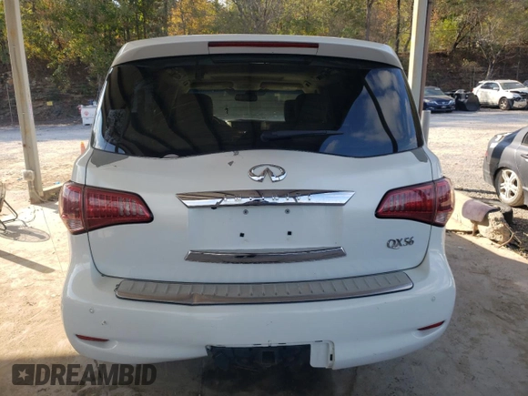 2013 Infiniti QX56 with VIN JN8AZ2NFXD9530324, listed as a Copart auction lot 79942234 with 254,301 mi miles and Clean Title. Bid and sale history available at carsss.com. Image 6.