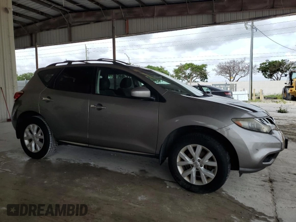 2011 Nissan Murano SV with VIN JN8AZ1MW2BW152042, listed as a Copart auction lot 73466364 with 167,392 mi miles and Clean Title. Bid and sale history available at carsss.com. Image 4.