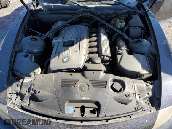 2006 BMW Z4 3.0i with VIN 4USBU33506LW69781, listed as a Copart auction lot 89412085 with 199,661 mi miles and Salvage Title. Bid and sale history available at carsss.com. Image 11.