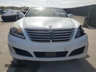 2014 Hyundai Equus Signature with VIN KMHGH4JH2EU090816, listed as a Copart auction lot 54565535 with 168,285 mi miles and Salvage Title. Bid and sale history available at DreamBid. Image 5.