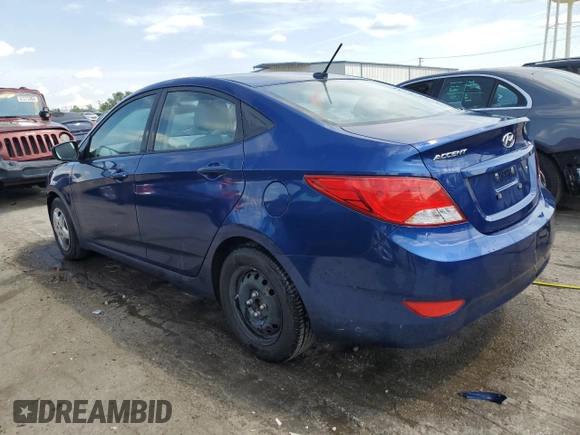 2017 Hyundai Accent SE with VIN KMHCT4AE6HU217204, listed as a Copart auction lot 62263483 with 76,428 mi miles. Bid and sale history available at carsss.com. Image 2.