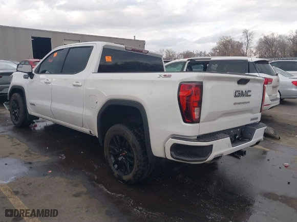2021 GMC Sierra 1500 Elevation with VIN 3GTU9CED1MG143030, listed as a IAAI auction lot 41359657 with 1 mi miles. Bid and sale history available at carsss.com. Image 3.