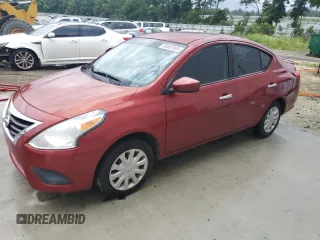 2017 Nissan Versa S Plus with VIN 3N1CN7AP7HL815204, listed as a Copart auction lot 59682965 with 122,367 mi miles and Salvage title. Bid and sale history available at DreamBid. Image 1.