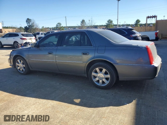 2006 Cadillac DTS 1SD z VIN 1G6KD57Y76U179888, wystawiony jako Copart lot #47218125 z przebiegiem 181 683 mil mil oraz Szkoda całkowita • Salvage title. Historia ofert i sprzedaży dostępna na DreamBid. Obrazek 2.