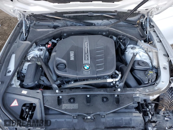 2015 BMW 5 Series 535d xDrive with VIN WBAFV3C50FD686494, listed as a Copart auction lot 45601615 with 128,181 mi miles and Salvage title. Bid and sale history available at DreamBid. Image 11.