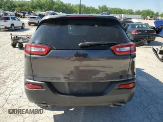 2018 Jeep Cherokee Latitude with VIN 1C4PJLCX1JD552607, listed as a Copart auction lot 55500015 with 113,995 mi miles and Salvage title. Bid and sale history available at DreamBid. Image 6.