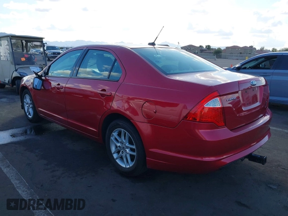 2012 Ford Fusion S with VIN 3FAHP0GA4CR335415, listed as a IAAI auction lot 41425408 with 207,386 mi miles. Bid and sale history available at carsss.com. Image 3.