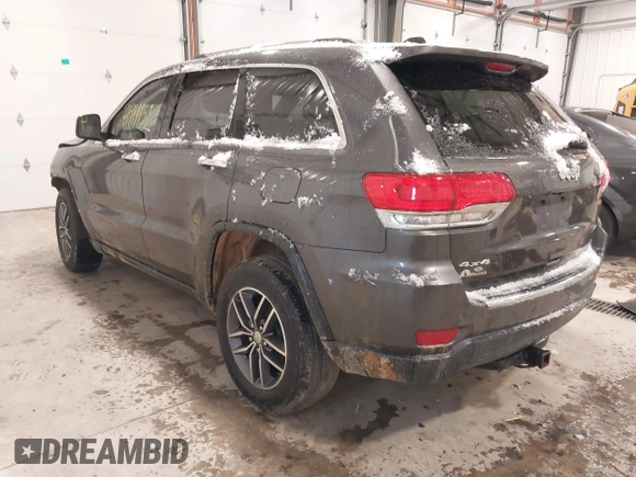 2017 Jeep Grand Cherokee Limited with VIN 1C4RJFBG0HC810952, listed as a IAAI auction lot 41914451 with 91,967 mi miles. Bid and sale history available at carsss.com. Image 3.