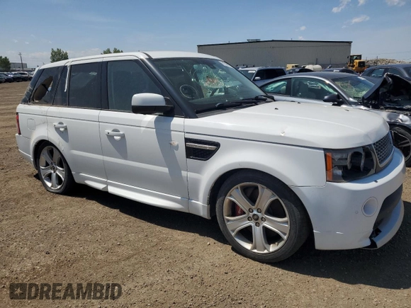 2013 Land Rover Range Rover Sport SC with VIN SALSH2E48DA805357, listed as a Copart auction lot 61938275 with Not provided miles and Salvage title. Bid and sale history available at DreamBid. Image 4.