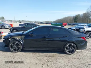 2023 Hyundai Elantra N Line z VIN KMHLR4AF9PU609633, wystawiony jako IAAI lot #41758887 z przebiegiem 24 000 mil mil oraz . Historia ofert i sprzedaży dostępna na DreamBid. Obrazek 15.
