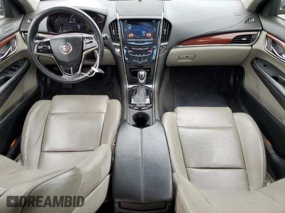 2014 Cadillac ATS Luxury RWD with VIN 1G6AB5RX0E0182885, listed as a Copart auction lot 51105735 with 117,512 mi miles and Salvage Title. Bid and sale history available at carsss.com. Image 8.