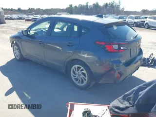 2024 Subaru Impreza with VIN JF1GUABC0R8272102, listed as a IAAI auction lot 41745190 with 30,127 mi miles and . Bid and sale history available at DreamBid. Image 3.