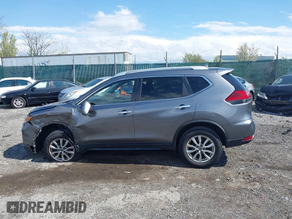 2017 Nissan Rogue SV with VIN KNMAT2MV8HP502707, listed as a IAAI auction lot 42038420 with 65,734 mi miles and . Bid and sale history available at carsss.com. Image 14.