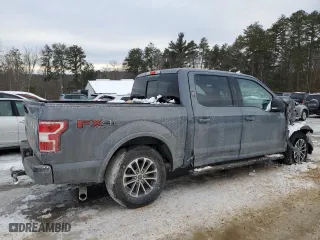 2019 Ford F-150 XL with VIN 1FTEW1EP3KKF29966, listed as a Copart auction lot 44220465 with 0 mi miles and Salvage Title. Bid and sale history available at carsss.com. Image 3.