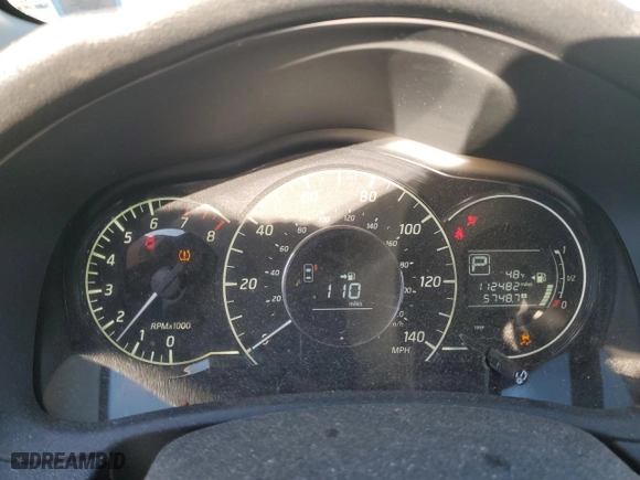 2015 Nissan Versa Note SV with VIN 3N1CE2CP5FL354551, listed as a Copart auction lot 48418565 with 112,482 mi miles and Salvage Title. Bid and sale history available at carsss.com. Image 9.