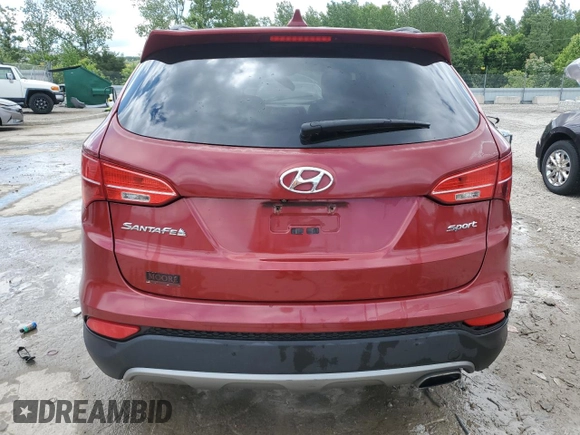 2014 Hyundai Santa Fe z VIN 5XYZU3LBXEG162407, wystawiony jako Copart lot #57793885 z przebiegiem 138 553 mil mil oraz Nie do naprawy • Non repairable. Historia ofert i sprzedaży dostępna na DreamBid. Obrazek 6.