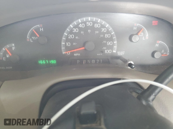 2002 Ford F-150 XL with VIN 1FTRF17W62NB40159, listed as a Copart auction lot 49010765 with 166,719 mi miles and Salvage Title. Bid and sale history available at carsss.com. Image 9.
