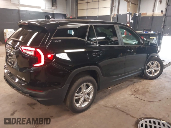 2022 GMC Terrain SLE with VIN 3GKALTEV6NL165129, listed as a IAAI auction lot 42430856 with 14,617 mi miles and . Bid and sale history available at DreamBid. Image 4.