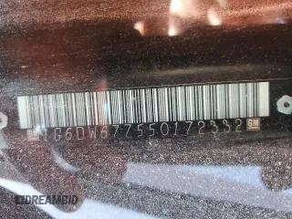 2005 Cadillac STS with VIN 1G6DW677550172332, listed as a Copart auction lot 52488795 with 179,708 mi miles and Salvage Title. Bid and sale history available at DreamBid. Image 12.