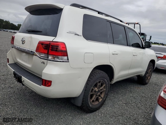 2020 Toyota Land Cruiser with VIN JTMCY7AJXL4087473, listed as a Copart auction lot 74515384 with 0 mi miles and Non Repairable. Bid and sale history available at carsss.com. Image 3.