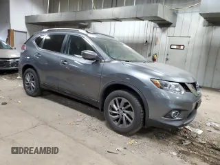2016 Nissan Rogue SL with VIN 5N1AT2MV8GC733169, listed as a Copart auction lot 54680275 with 123,252 mi miles and Non Repairable. Bid and sale history available at DreamBid. Image 4.