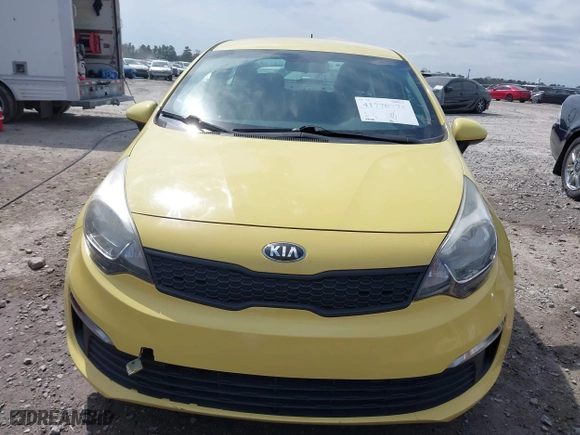 2016 Kia Rio LX with VIN KNADM4A30G6681920, listed as a IAAI auction lot 41770771 with 119,089 mi miles. Bid and sale history available at carsss.com. Image 12.