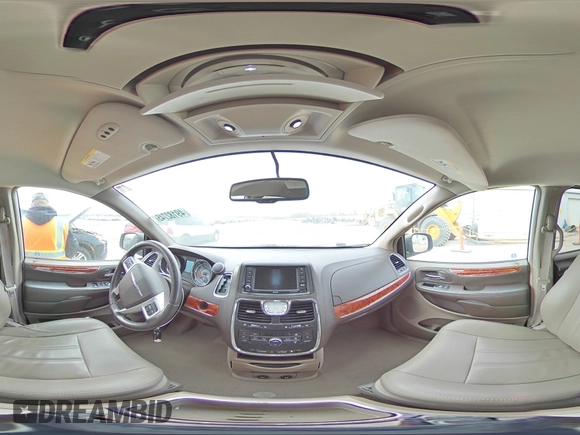 2015 Chrysler Town & Country Touring with VIN 2C4RC1BG7FR673364, listed as a Copart auction lot 49182745 with 93,652 mi miles and Salvage Title. Bid and sale history available at carsss.com. Image 15.