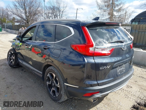 2019 Honda CR-V Touring with VIN 2HKRW2H94KH636320, listed as a IAAI auction lot 41838844 with 37,412 mi miles. Bid and sale history available at carsss.com. Image 3.