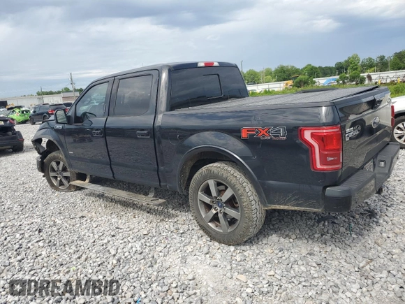 2015 Ford F-150 XLT with VIN 1FTEW1EG6FFC85437, listed as a Copart auction lot 55985855 with 168,363 mi miles and Salvage title. Bid and sale history available at DreamBid. Image 2.