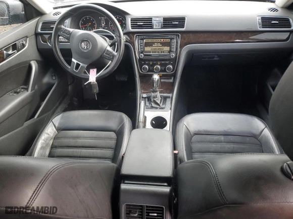 2014 Volkswagen Passat SEL Premium with VIN 1VWCS7A32EC021279, listed as a Copart auction lot 85785544 with 66,829 mi miles and Salvage Title. Bid and sale history available at carsss.com. Image 8.