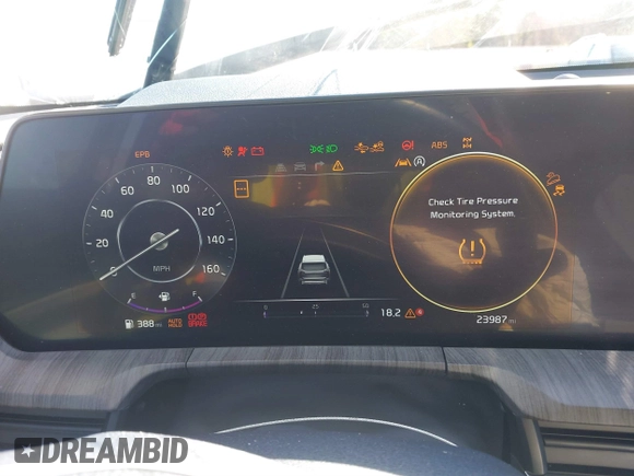 2023 Kia Telluride SX Prestige X-Line с VIN 5XYP5DGC7PG407504, выставлен на аукционе IAAI как лот 41716204 с пробегом 23 987 миль миль и . История ставок и продаж доступна на DreamBid. Изображение 7.