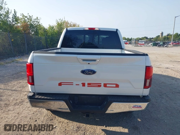 2020 Ford F-150 XL with VIN 1FTEW1E59LFB13686, listed as a IAAI auction lot 40281996 with 42,794 mi miles and . Bid and sale history available at DreamBid. Image 16.